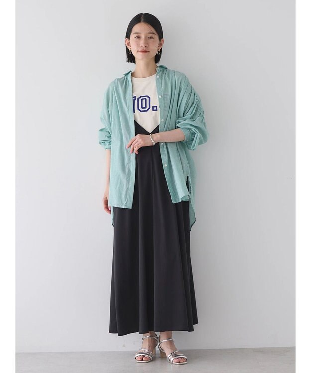 AMERICAN HOLIC フロッキーロゴカットプルオーバー1 Ivory