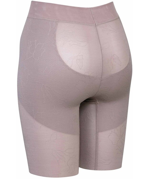 WACOAL ガードル ロング丈 高くヒップアップ 下腹部もすっきり ラクな着用感 レディース メッシュタイプ GRC426 /ワコール ラズベリー