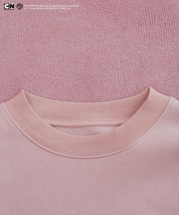 earth music&ecology Ｔｈｅ　Ｐｏｗｅｒｐｕｆｆ　Ｇｉｒｌｓ／ｅｍａｅＬスウェット Pink
