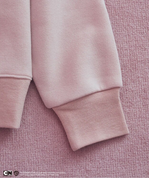 earth music&ecology Ｔｈｅ　Ｐｏｗｅｒｐｕｆｆ　Ｇｉｒｌｓ／ｅｍａｅＬスウェット Pink