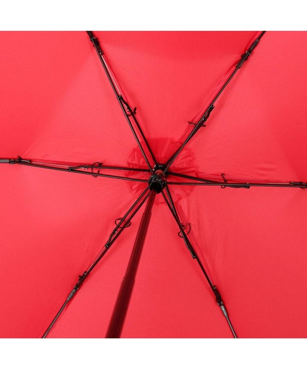 MOONBAT 【大きめ】マッキントッシュ フィロソフィー 折りたたみ傘 Barbrella 超軽量 約105g 無地 55cm レッド