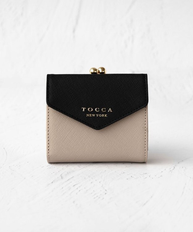 TOCCA LETTERA BIFOLD WALLET 財布 ブラック系