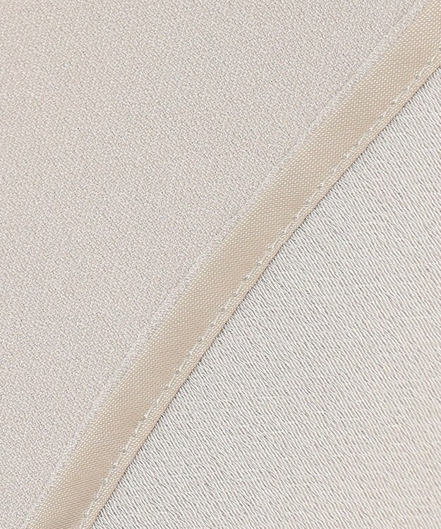 ICB L 【接触冷感・UVケア・速乾・洗える】FluidBackSatin スリットスリーブシャツ トープ系［WEB限定］