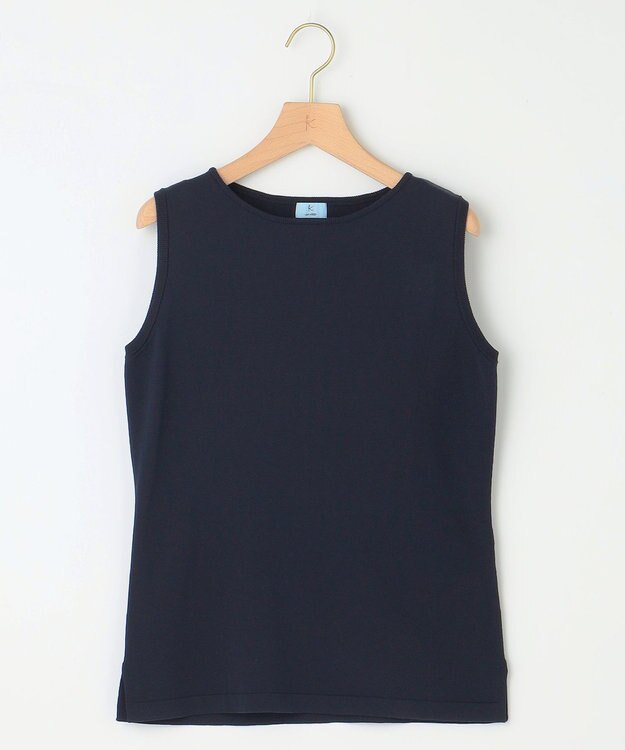 組曲 【WEB限定カラーあり】ニットタンクトップ ネイビー系