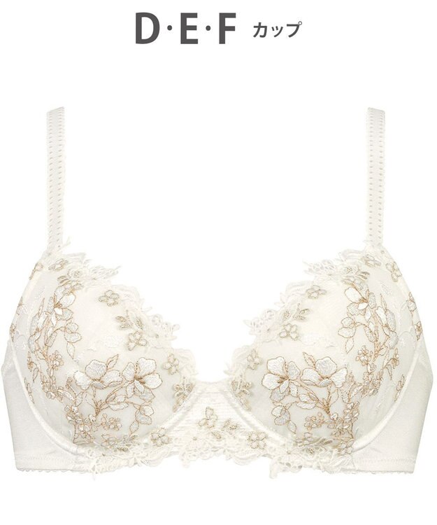 Wing ブラジャー Wing Lesiage ふっくらまる胸メイク やさしいフィット感 【2920シリーズ】 パッド有 ブラ PB2920 ウイング／ワコール アイボリー