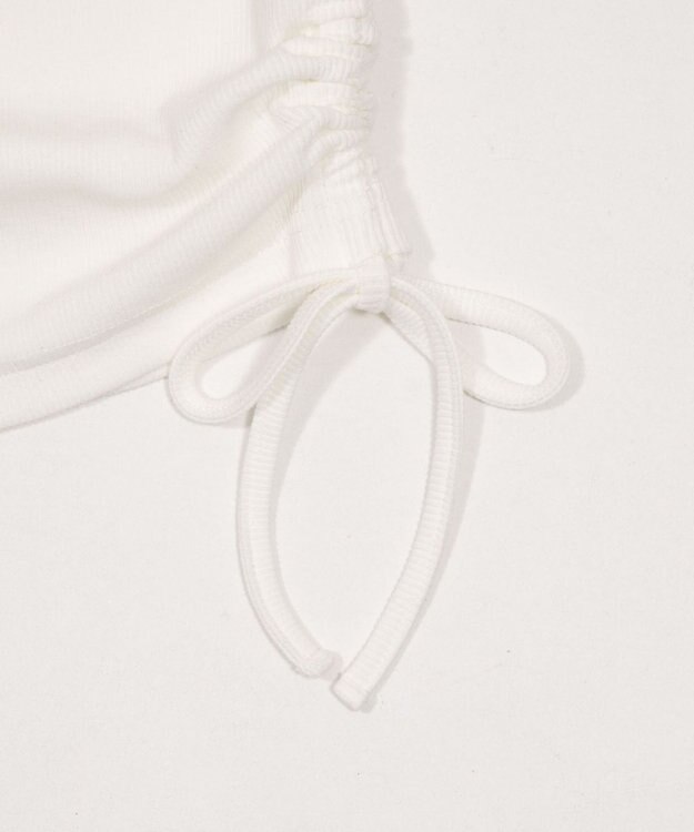 WEGO サイドドロストキーネックロンT ブラック