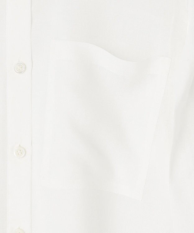 GRACE CONTINENTAL シアーポンチョシャツ ホワイト