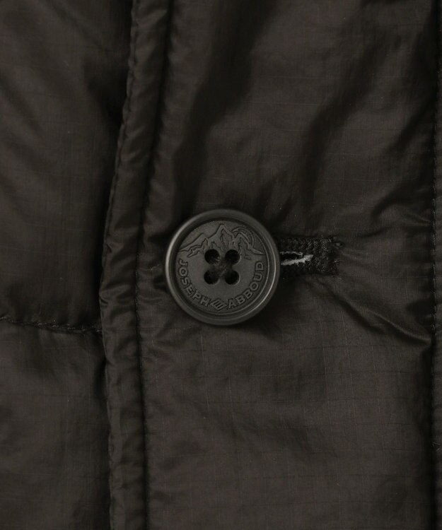 JOSEPH ABBOUD MOUNTAIN 【UNISEX】軽量/撥水  NYリップ ダウンブルゾン ブラック系