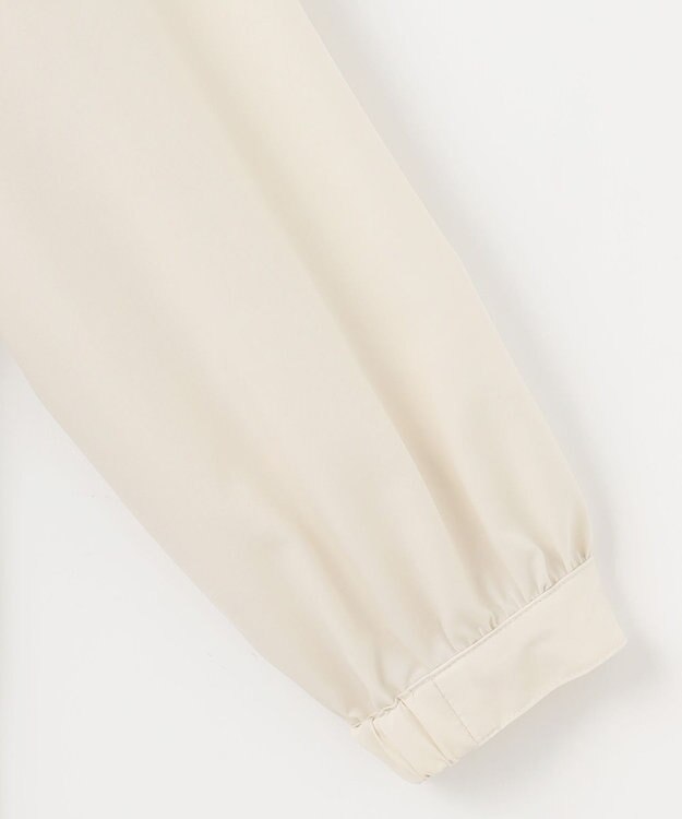 J.PRESS LADIES L 【洗える】80/1スパンタイプライター フーデッド アウター ベージュ系