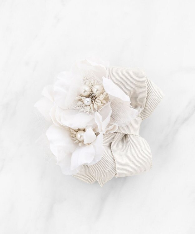 TOCCA ATELIER SENKA FLOWER CORSAGE コサージュ アイボリー系