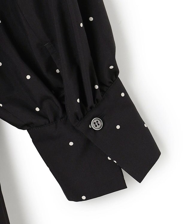 UNFILO L フライヨーク ワンピース ブラックドット