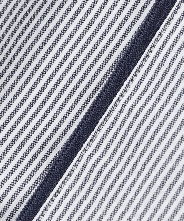 J.PRESS KIDS 【110-130cm】ステンカラー  ライトアウター ネイビーストライプ系