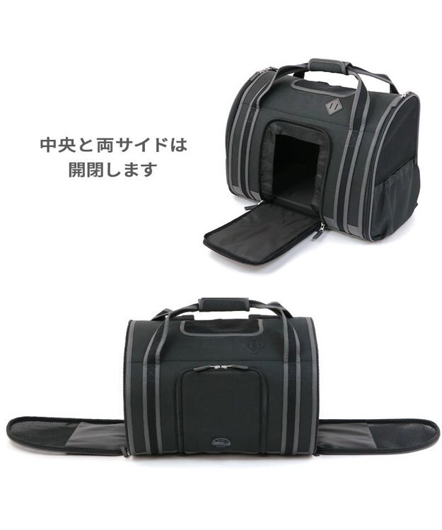 PET PARADISE ペットパラダイス 折り畳み リュック キャリーバッグ 小型犬 黒