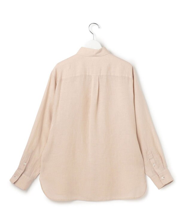 23区 【先行予約】LIBECOリネン ベーシック シャツ ベージュ系