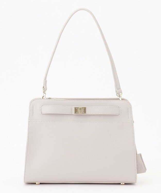 J.PRESS LADIES 【2way・セットアイテム】ノーブルショルダー バッグ ライトグレー系