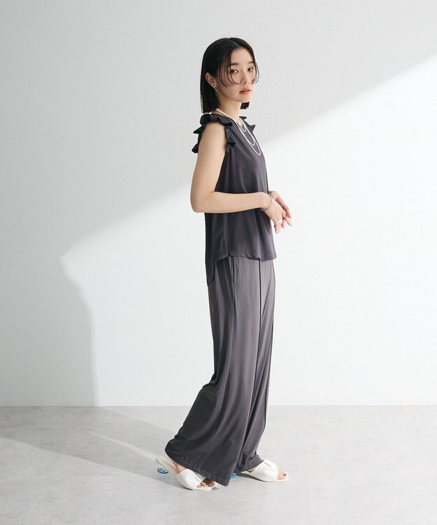 Green Parks ・ＳＵＧＡＲ　ＳＰＯＯＮ　【ラッシュガード】タンク Charcoal Gray