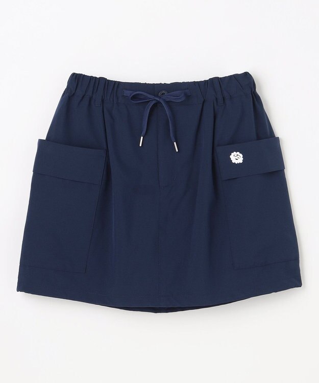 PW CIRCULUS 【 吸水速乾 / ストレッチ 】【WOMEN】裾2WAY バルーンスカート ゴルフウェア レディース ネイビー系
