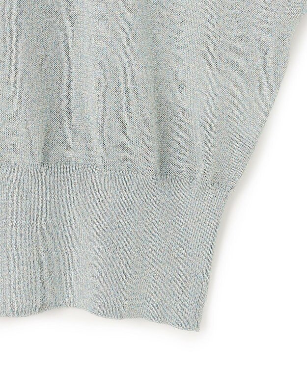 BEIGE， SMITHONITE / リュクスグリッター ドルマンカーディガン Sax