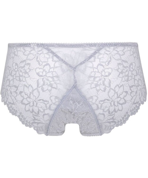 WACOAL サニタリーショーツ 【GOCOCi ゴコチ】 「普通~多い日」に対応 後ろまでしっかりカバー 羽付きナプキン対応 総レース 生理用ショーツ はきこみ丈あさめ レディース PGG198 /ワコール グレー