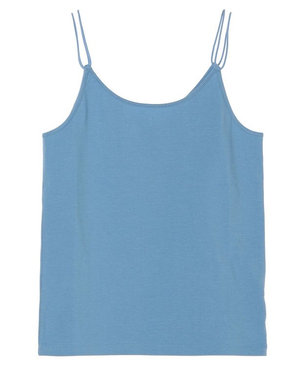 earth music&ecology ダブルストラップキャミソール Blue
