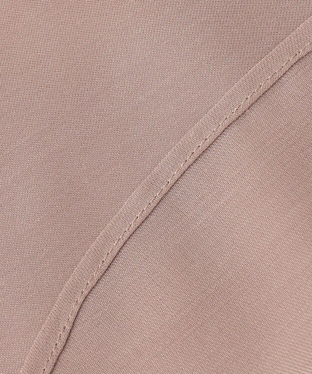 ANY SIS 【美人百花6月号掲載】2SETシアーシャツ×ワンピース セット モカピンク×モカピンク