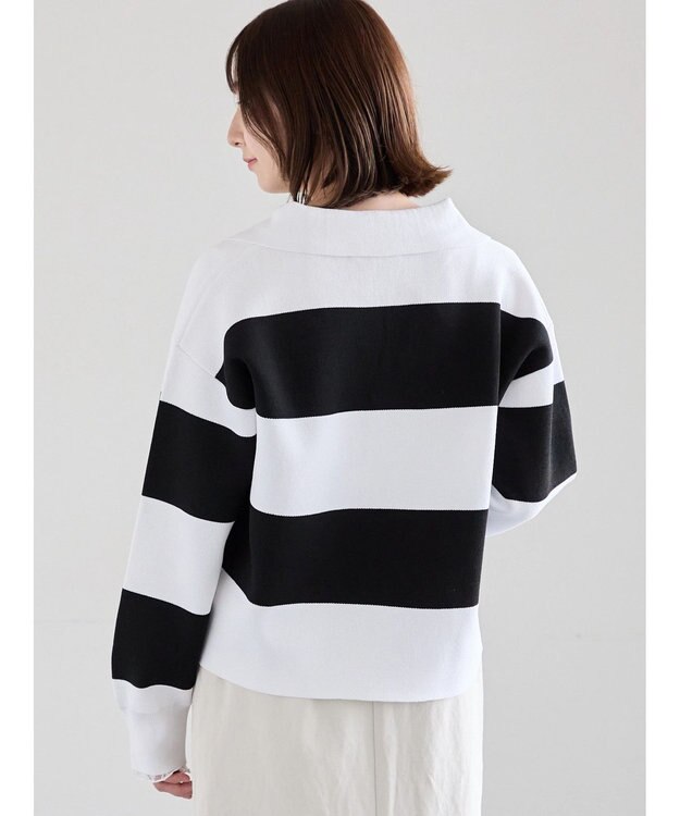 Te chichi ラガーニット ボーダー