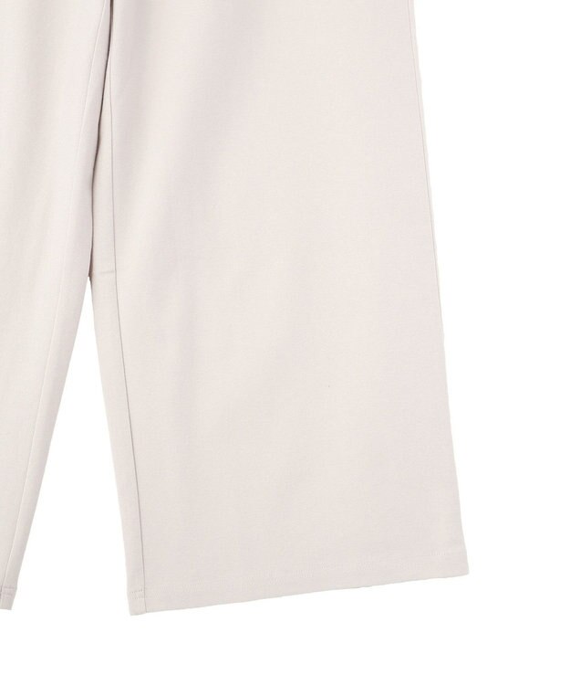 Green Parks タックワイドスウェットパンツ Light Gray