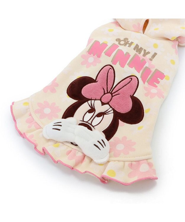 PET PARADISE ディズニー ミニーマウス  お揃いパーカー 花柄 小型犬 ミニーマウス