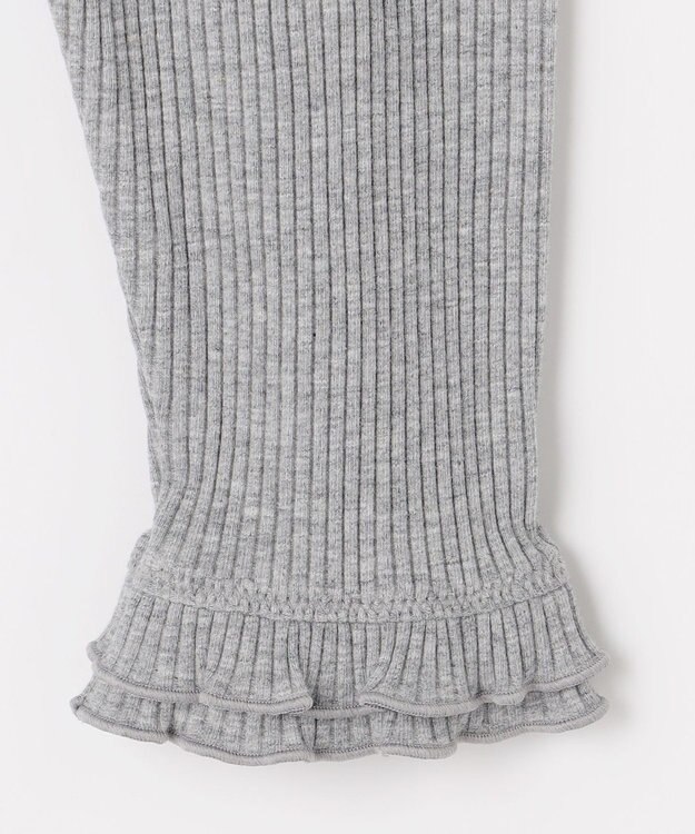 組曲 KIDS 【80-90㎝】 フロストフラワージャガード セットアップ ラベンダー