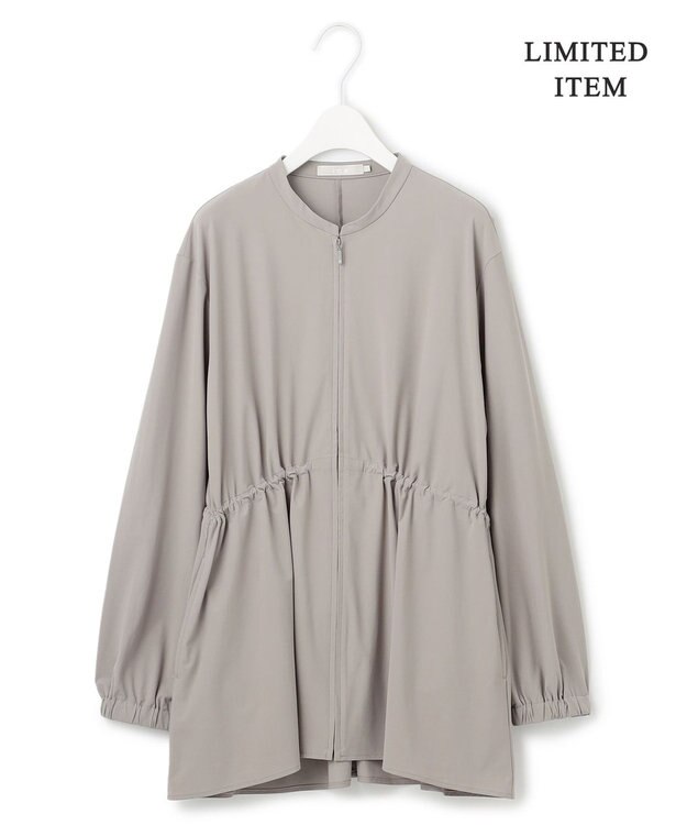 ICB L 【WEB限定・接触冷感・UVカット・速乾】 マットスキューバ ブルゾン ライトオリーブ系