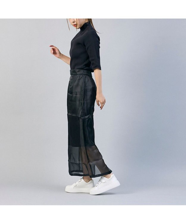 MODE ET JACOMO <MODE ET JACOMO>厚底ベルクロスニーカー ホワイト