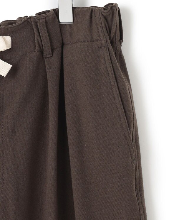 J.PRESS YORK STREET 【UNISEX】2wayストレッチワイドパンツ ブラウン系