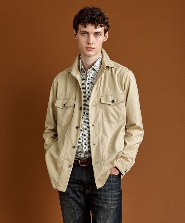 JOSEPH ABBOUD 【キングサイズ】ナチュラルダイスウェード ベージュ系