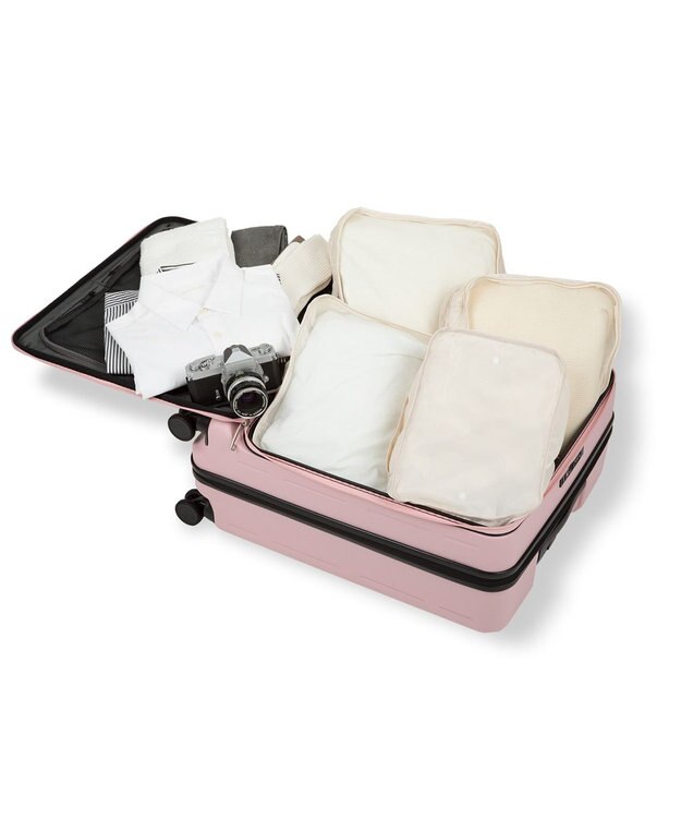 ACE BAGS & LUGGAGE RIMINI シーロ スーツケース Mサイズ 63-72L 06842 リミニ ピンク