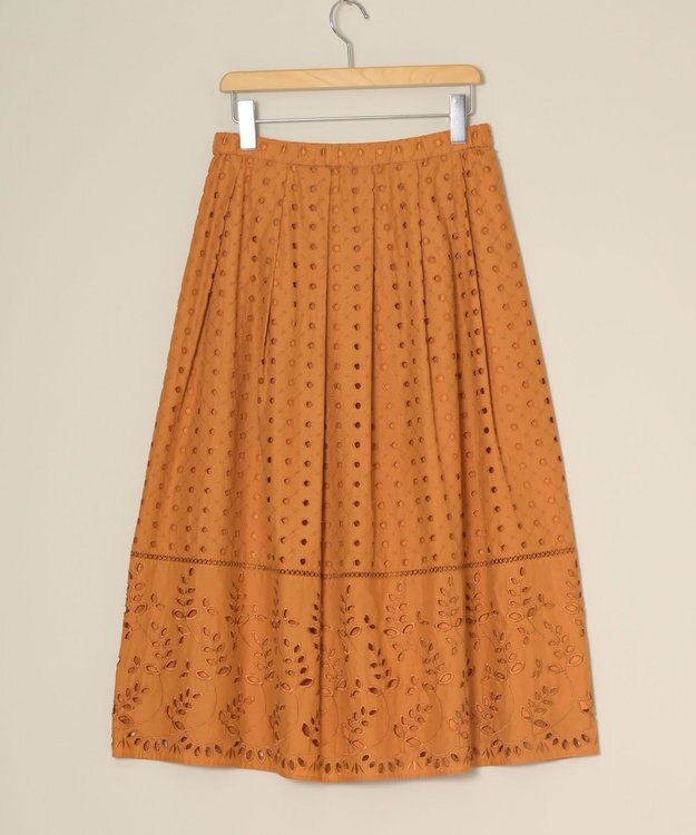 ONWARD Reuse Park 【自由区】スカート春夏 オレンジ