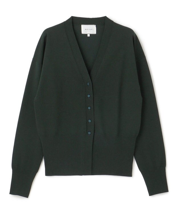 BEIGE， 【洗える】LA MONNAIE / カーディガン F Green