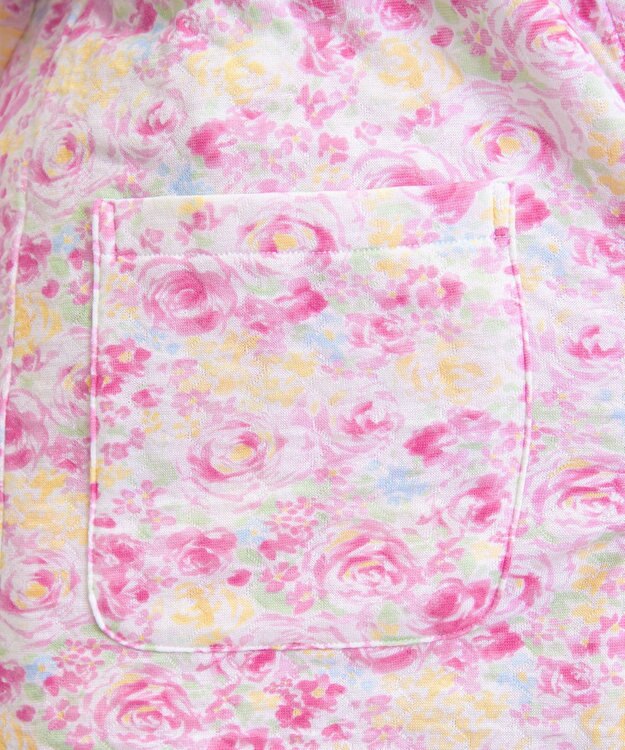 Wing 【数量限定　特別価格】 パジャマ 長袖 長ズボン 綿混(本体) キルトニット素材 保温性 あたたかい 前開きタイプ 丸首 レディース EP6912 ウイング／ワコール ピンク