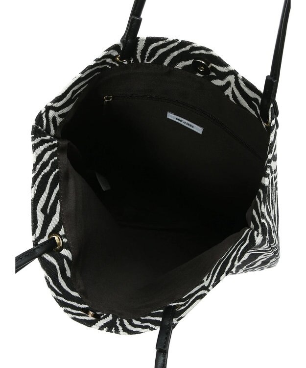 Green Parks ａｎｄｍｉｋｋａ．アニマルジャガードトートバッグ Black