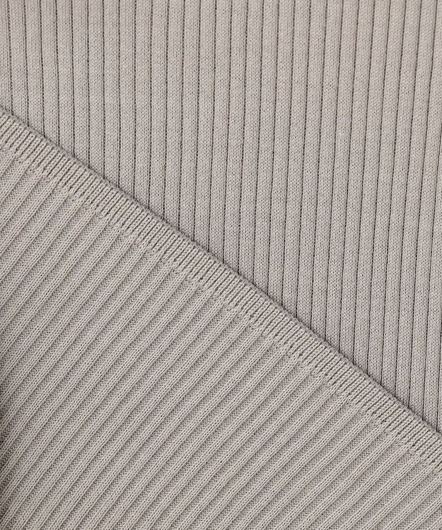 ICB 【洗える】4x2リブ プルオーバー ライトグレー系