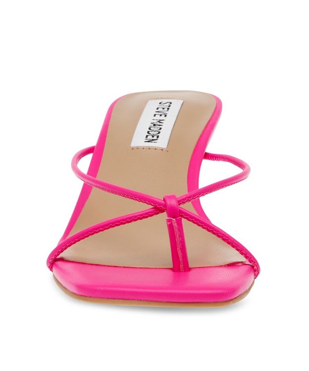 STEVE MADDEN BRINNIE トングヒールサンダル ピンク