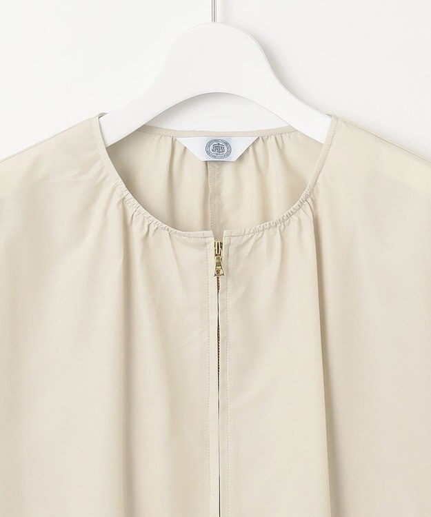 J.PRESS LADIES L 【洗える・撥水】 Minotechライトタフタ ブルゾン ベージュ系