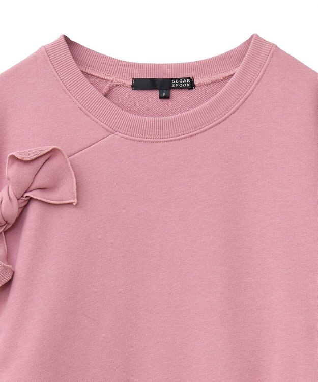 Green Parks ・ＳＵＧＡＲ　ＳＰＯＯＮ　リボンスウェット Pink