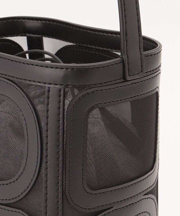 GRACE CONTINENTAL ORSETTO シアーバッグ ブラック