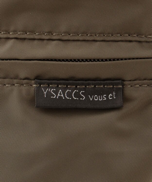 Y'SACCS 【Y’SACCS vous et】サイドジップデイパック カーキ
