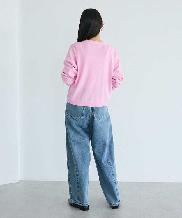 CRAFT STANDARD BOUTIQUE Ｖネックニットカーディガン Pink