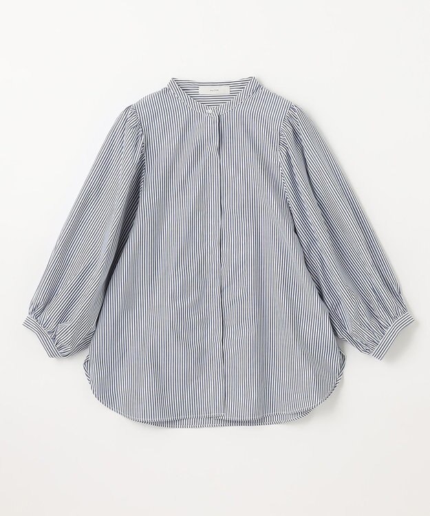 ANY 【UVカット・吸水速乾・抗菌防臭】バルーンスリーブブラウス ブルー系3