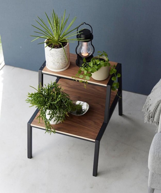 tower 踏み台 タワー 2段 ブラック ブラック