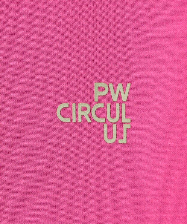 PW CIRCULUS 【ストレッチ / 快適 / 一枚でサマになる】【WOMEN】NEW ロングスリーブモック T ピンク系