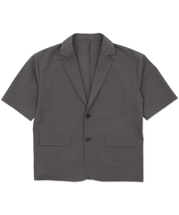 WEGO TRシングルテーラードジャケット（SS） ダークグレー