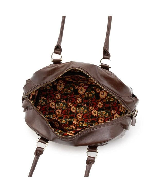 ANNA SUI ジーナ ハンドバッグ ブラウン